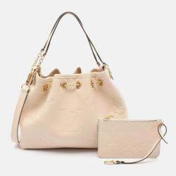 Pre Owned Louis Vuitton Bundle Ivory Monogram Empreinte Leather Handbag