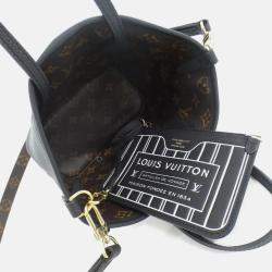 Pre Owned Louis Vuitton Neverfull Inside Out BB Monogram Coated Canvas Handbag