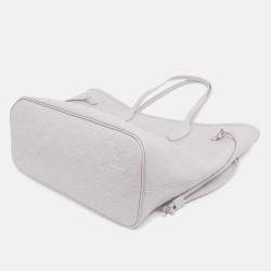 Pre Owned Louis Vuitton Neverfull MM Monogram Empreinte Handbag