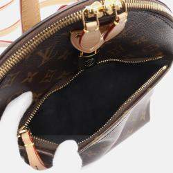 Pre Owned Louis Vuitton Moon Monogram Coated Canvas Leather Backpack Bag