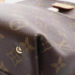 Pre Owned Louis Vuitton Moon Monogram Coated Canvas Leather Backpack Bag