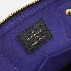 Pre Owned Louis Vuitton Neo Alma PM Black Monogram Empreinte Leather Handbag