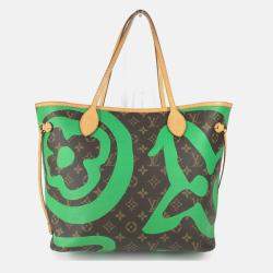 Pre Owned حقيبة توت لوي فيتون نيفرفل مونوغرام هاواي إصدار محدود بحمالة كتف مع حقيبة صغيرة قماش بني