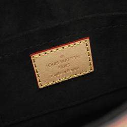 Pre Owned Louis Vuitton Duffle Brown Monogram Coated Canvas Leather Handbag