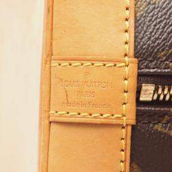 Pre Owned Louis Vuitton Alma PM Monogram Canvas Top Handle Bag