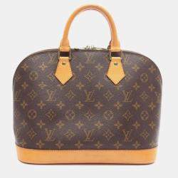 Pre Owned Louis Vuitton Alma PM Monogram Canvas Top Handle Bag