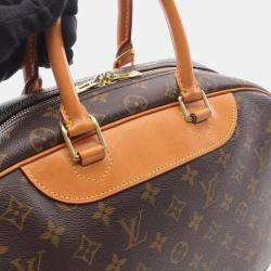 Pre Owned Louis Vuitton Deauville Monogram Canvas Vanity Bag