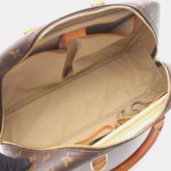 Pre Owned Louis Vuitton Deauville Monogram Canvas Vanity Bag
