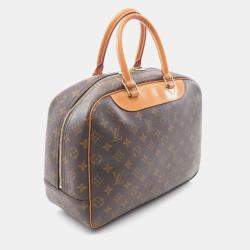 Pre Owned Louis Vuitton Deauville Monogram Canvas Vanity Bag
