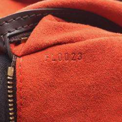 Pre Owned Louis Vuitton Manosque GM Damier Ebene Canvas Tote Bag