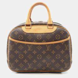 Pre Owned Louis Vuitton Trouville Monogram Canvas Vanity Bag