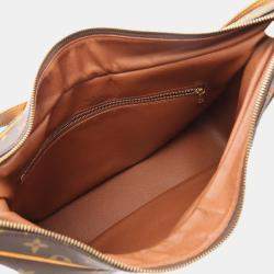 Pre Owned Louis Vuitton Boulogne 35 Monogram Canvas Shoulder Bag