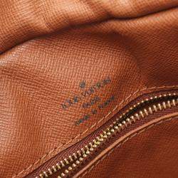 Pre Owned Louis Vuitton Boulogne 35 Monogram Canvas Shoulder Bag