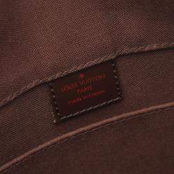 Pre Owned Louis Vuitton Bastille Brown Damier Ebene Canvas and Leather Crossbody Bag