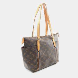 Pre Owned Louis Vuitton Totally PM Brown Monogram Canvas and Leather Tote Bag