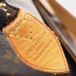 Pre Owned Louis Vuitton Totally PM Brown Monogram Canvas and Leather Tote Bag