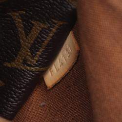 Pre Owned Louis Vuitton Totally PM Brown Monogram Canvas and Leather Tote Bag