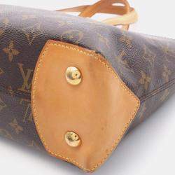 Pre Owned Louis Vuitton Wilshire PM Brown Monogram Canvas Tote