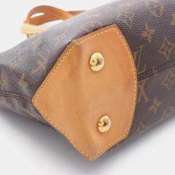 Pre Owned Louis Vuitton Wilshire PM Brown Monogram Canvas Tote