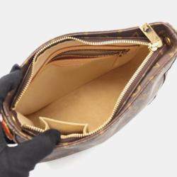 Pre Owned Louis Vuitton Looping MM Brown Monogram Canvas Shoulder Bag