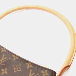 Pre Owned Louis Vuitton Looping MM Brown Monogram Canvas Shoulder Bag