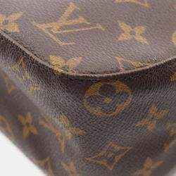 Pre Owned Louis Vuitton Looping MM Brown Monogram Canvas Shoulder Bag