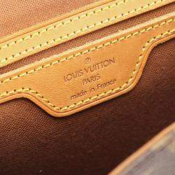 Pre Owned Louis Vuitton Bel Air Brown Monogram Canvas Shoulder Bag