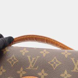 Pre Owned Louis Vuitton Bel Air Brown Monogram Canvas Shoulder Bag
