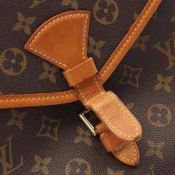 Pre Owned Louis Vuitton Bel Air Brown Monogram Canvas Shoulder Bag