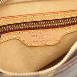 Pre Owned Louis Vuitton Looping MM Brown Monogram Canvas Shoulder Bag
