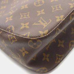 Pre Owned Louis Vuitton Looping MM Brown Monogram Canvas Shoulder Bag