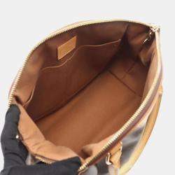 Pre Owned Louis Vuitton Tivoli PM Brown Monogram Canvas Tote Bag