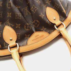 Pre Owned Louis Vuitton Tivoli PM Brown Monogram Canvas Tote Bag