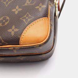 Pre Owned Louis Vuitton Amazon Brown Monogram Canvas Crossbody Bag
