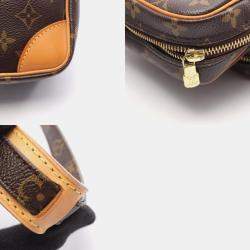 Pre Owned Louis Vuitton Amazon Brown Monogram Canvas Crossbody Bag
