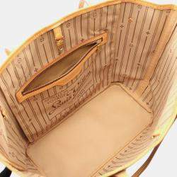 Pre Owned Louis Vuitton Neverfull MM Brown Monogram Canvas Tote Bag