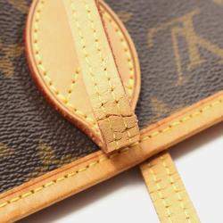 Pre Owned Louis Vuitton Neverfull MM Brown Monogram Canvas Tote Bag