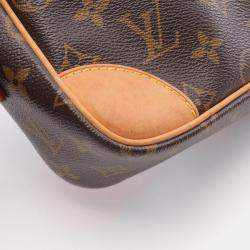 Pre Owned Louis Vuitton Trocadero 27 Brown Monogram Canvas Shoulder Bag