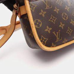 Pre Owned Louis Vuitton Sologne Brown Monogram Canvas Shoulder Bag
