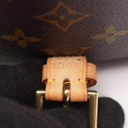 Pre Owned Louis Vuitton Sologne Brown Monogram Canvas Shoulder Bag