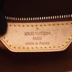 Pre Owned Louis Vuitton Sologne Brown Monogram Canvas Shoulder Bag
