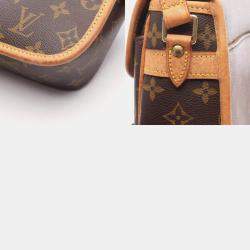 Pre Owned Louis Vuitton Sologne Brown Monogram Canvas Shoulder Bag