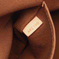 Pre Owned Louis Vuitton Tivoli PM Brown Monogram Canvas Tote Bag