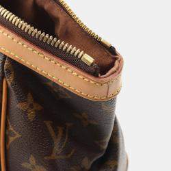 Pre Owned Louis Vuitton Tivoli PM Brown Monogram Canvas Tote Bag