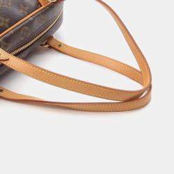 Pre Owned Louis Vuitton Montorgueil PM Brown Monogram Canvas Shoulder Bag