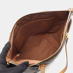 Pre Owned Louis Vuitton Totally PM Brown Monogram Canvas Tote Bag