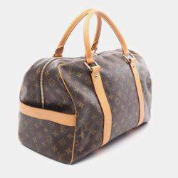 Pre Owned Louis Vuitton Carryall Brown Monogram Canvas Travel Bag