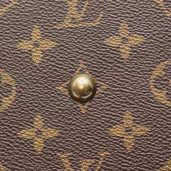 Pre Owned Louis Vuitton Carryall Brown Monogram Canvas Travel Bag