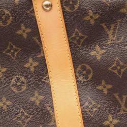 Pre Owned Louis Vuitton Carryall Brown Monogram Canvas Travel Bag