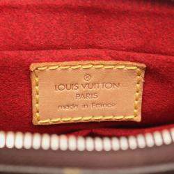 Pre Owned Louis Vuitton Vivacite MM Brown Monogram Canvas Shoulder Bag